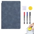 thumbnail image 2 of 1 Pcs Carnet pour Tableau Blanc Réutilisable, Petit Tableau Effaçable à Sec Portable, Comprend 1 Chiffon, 3 Marqueurs et une Effaceur pour Tableau Noir, Mini Carnets Portatifs pour Tableau Blanc, Carnet de Dessin Réutilisable, (L, 6.6x9.5 Po), 2 of 8