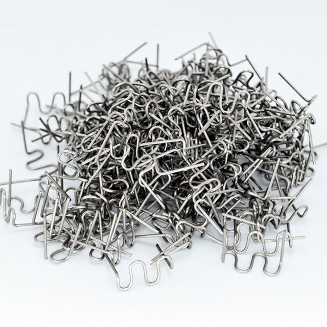 3000/1200/600pcs Welding Nail Spring Steel Automobile Bumper Accessories Stapler Welder Welding Machine Part Bumpers Repair Tool Box-packed/600pcs