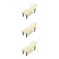 thumbnail image 2 of relayinert Pamper Yourself Beauty Bed Cover Designed For Maximum Comfort Durable Large Size Beige 3Set, 2 of 6