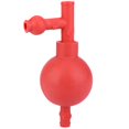 thumbnail image 3 of Syringe Bulb, Quantitative 2 Pcs Ear Syringe Bulb Red  for Laboratory, 3 of 7