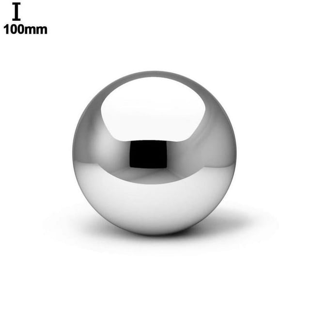 Steel Hollow Viewing Ball Mirror Polished Sphere For Home Garden