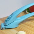 thumbnail image 4 of LSLJS Stainless Steel Iron Garlic Press Plastic Handle Pounding Garlic Press Garlic Puree Kitchen Small Tool Accurate Hole Position Thickened Material, 4 of 6