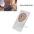 thumbnail image 3 of Modèle de Nombril en Silicone Souple pour Présentation de Bijoux de Perçage, Réutilisable, Facile à Utiliser avec Support, pour la Pratique de Techniques de Perçage, Vitrine pour Bijoux, 3 of 7