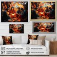 thumbnail image 4 of Designart Christianity framed wall art decor, Christianity framed wall Art, Supper Christianity Last framed wall art , Extra large Traditional White Framed Wall Art, White Color Frame, 4 of 5