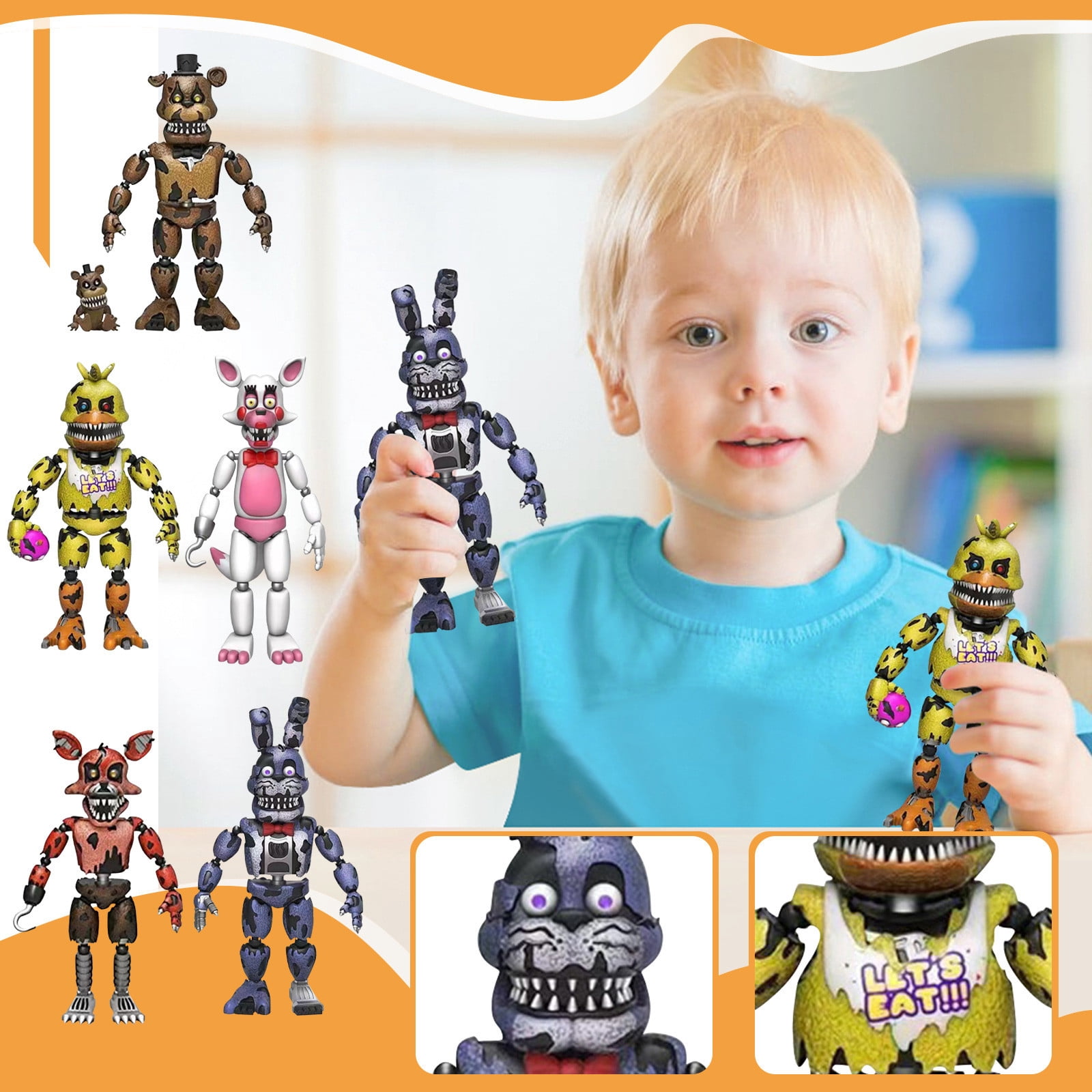 5pc Five Nights at Freddy's FNAF-6