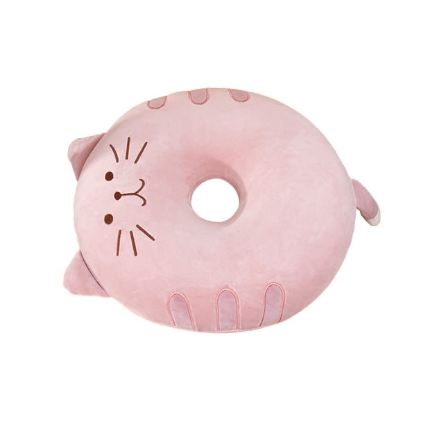 SIYTUAU Foam Round Seat Cushion For Students Office Work Zipper Design For Easy Washing Comfortable Chair Pad