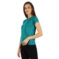 thumbnail image 4 of Inkmeso Solid Short Sleeve Basic T-Shirt For Womens Patch Pocket Casual Summer Basic Top, 4 of 7