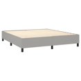 thumbnail image 2 of vidaXL Bed Frame Light Grey 183x213cm California King Fabric, 2 of 5