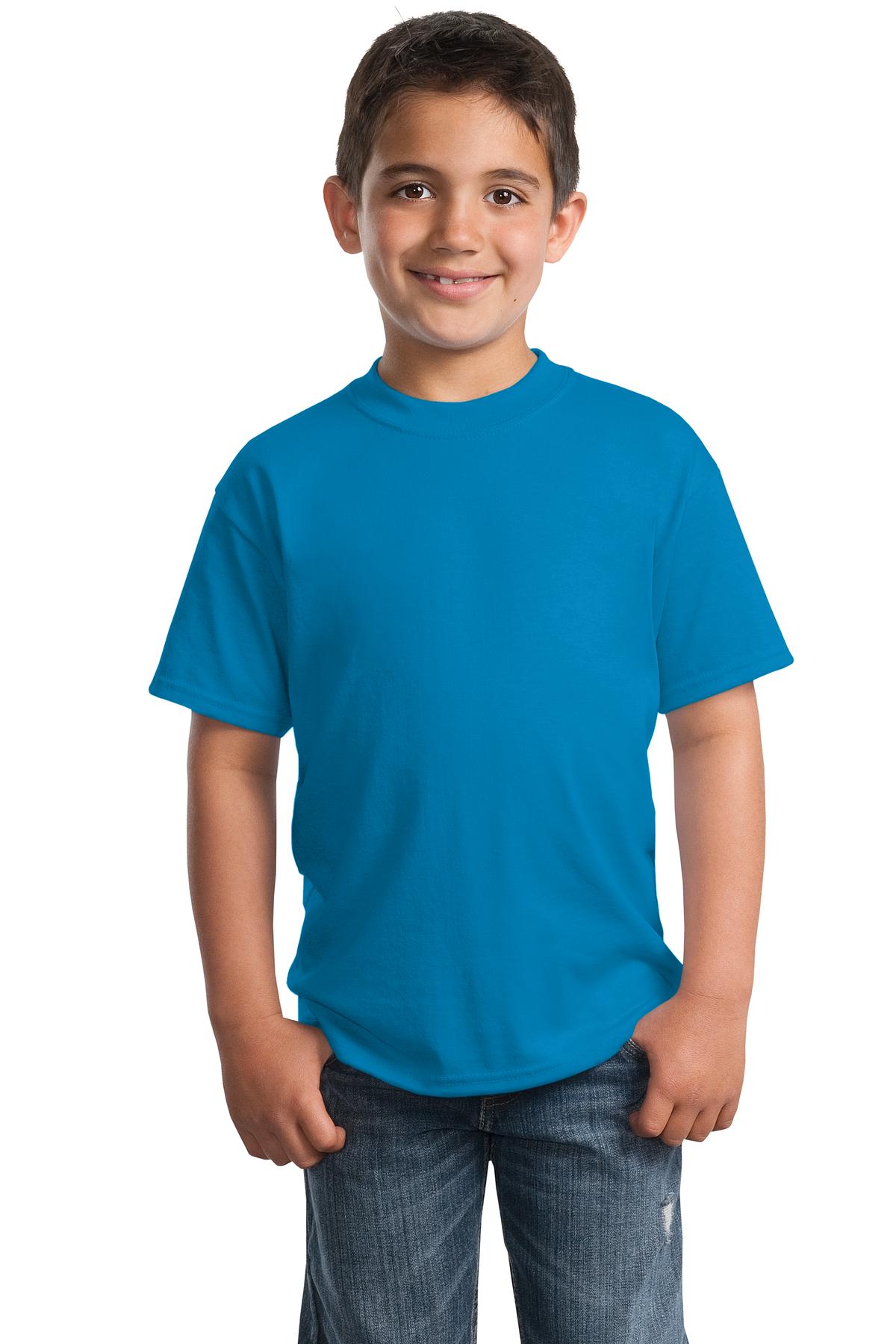 Port & Company - Tee-Shirt Mélange de Base pour Jeunes