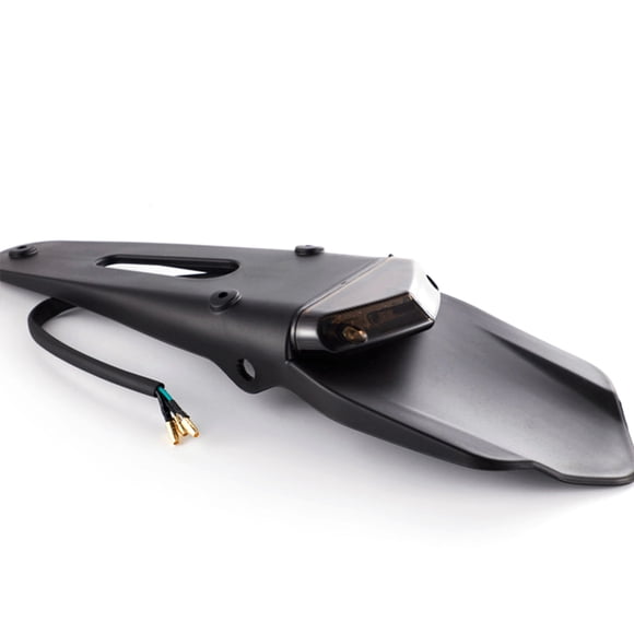 Abody Garde-Boue Universel pour Véhicules Tout-Terrain Moto Arrière avec Feu Arrière LED