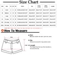thumbnail image 3 of Plebaso Shorts pour Femmes 2025 Imprimé Rayé Shorts de Plage Taille Haute Mode Leggings Courts, 3 of 5