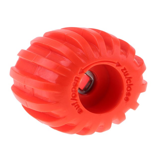 jinwen Bouton de Valve pour Réservoirs de Plongée OD:37mm Accessoires de Marche/arrêt Orange