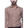 thumbnail image 3 of BESTMAN Printed Formal Shirts For Men Spread Collar Cotton Shirt, 3 of 5