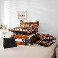 thumbnail image 4 of Western Queen Bedding Sets With Sheets Bull Skull Bed In A Bag 7 Piece Comforter Set Boho Aztec Bedding Set For Kids Adults Bohemian Exotic Bed Set Reversible, 4 of 5