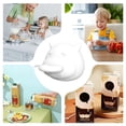 thumbnail image 2 of Bottle Protector Silicone Rotatable Closure 3D Printing Cow Shaped Milk Carton Cover For Beverage Baby Home Hiking Camping, 2 of 9