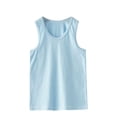 thumbnail image 1 of Birdeem Chemises pour Enfants Sans Manches T-Shirt Graphique Uni Col Rond Crop Top pour Filles et Garçons Débardeur Tee, 1 of 12