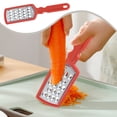 thumbnail image 2 of Birdeem Premium Handheld Cheese Grater - Durable Cheese Grater with Soft Handle - Grater for Kitchen, Spices, Ginger - Stainless Steel Cheese Shredder - Lemon Zester To, 2 of 12