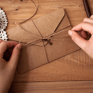 12 Pcs Vintage Kraft papier écriture papier de style européen pour lettre rédaction lettre papier papeterie numéro 1