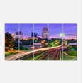 thumbnail image 2 of Winston Salem North Carolina - Impression sur Toile Paysage Urbain, 2 of 3