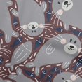 thumbnail image 1 of oneOone Viscose Chiffon Brown Fabric Kawai Sewing Craft Projects Fabric Prints By Yard 42 Inch Wide-RX, 1 of 5