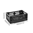 thumbnail image 4 of Feltree Desktop Folding Storage Basket Kitchen Household Refrigerator Industrial Style Coffee Corner Sundry Organising Basket Stackable Small Size, 4 of 8