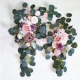 thumbnail image 2 of Langgg Rustic Artificial Flower Swag Handmade Hanging for Parties Arbor Wedding Arch Ornament Light Pink, 2 of 9