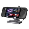 thumbnail image 1 of Station d'Accueil de Refroidissement pour Steam Deck/ROG Ally X/Legion Go/MSI Claw, Support Réglable 6-en-1 Base Steam Deck OLED avec HDMI 4K@60Hz, Ethernet 1000 Mbps, 3* USB-A 3.0 et Recharge Rapide, 1 of 10