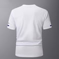 thumbnail image 4 of Mens Gym T-Shirts Summer Athletic Quick Drying Workout Top Compression Fit Short Sleeve Crew Neck Running Basketball Shirt, 4 of 4