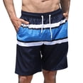 thumbnail image 1 of TIWEKE Quick Dry Mens Swim Trunks with Mens Bathing Suits with Zip Pockets Black,M, 1 of 8