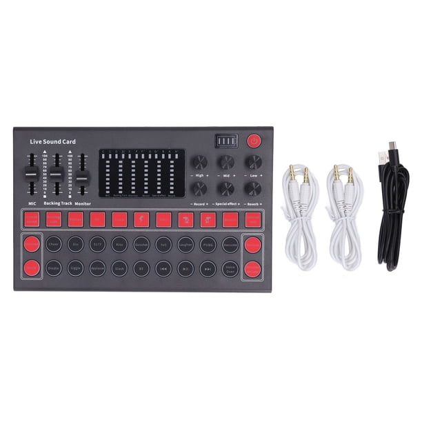 Live Soundboard, Anti Interference Easy To Use ABS Noise Reduction