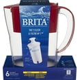 thumbnail image 4 of Brita Space Saver Pichet filtre à eau, Rouge, 4 of 6