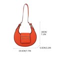 thumbnail image 3 of One Shoulder Crossbody Bag Leather Large Capacity Multi Compartment Women Bag, 3 of 3