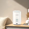 thumbnail image 3 of Qaailabf Smart Home Air Purifier with True HEPA Filter, 3-Stage Filtration System, 28dB Quiet Operation, USB/Type-C Powered, Auto Mode with Child Lock, Compact 8.5" Design for Bedroom Office Travel, 3 of 6
