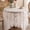 Blanc 2, variante sur Nappe en Dentelle pour Salon, Housse Anti-Poussière pour Meuble Télé, Nappe Décorative pour Table Ronde, Nappe Décorative Adaptée à de Multiples Situations