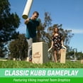 thumbnail image 3 of GoSports Regulation Size Kubb Viking Clash Toss Game Set for Kids & Adults, 3 of 5