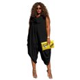 thumbnail image 1 of Combinaison pour Femme Grande Taille Sans Manches à Col Bénitier Combinaison Short Combinaison Ample, 1 of 3