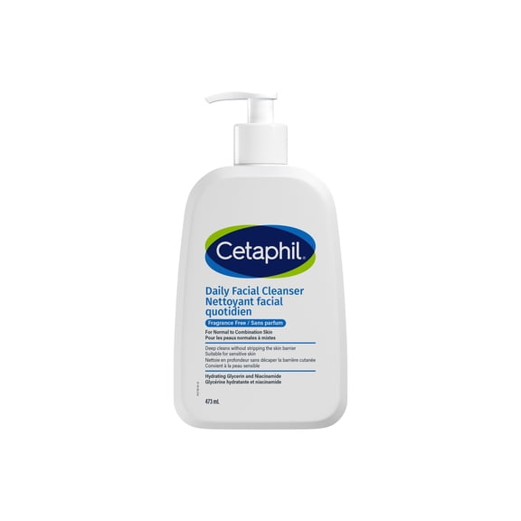 Cetaphil Daily Facial Cleanser, Fragrance Free