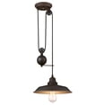 thumbnail image 1 of Westinghouse Iron Hill 1-Light Pulley Pendant, 1 of 5