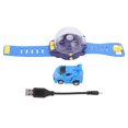 thumbnail image 3 of Montre Voiture Télécommandée, Mini Voiture Télécommandée Jouets Cadeau pour Anniversaire Bleu, 3 of 8