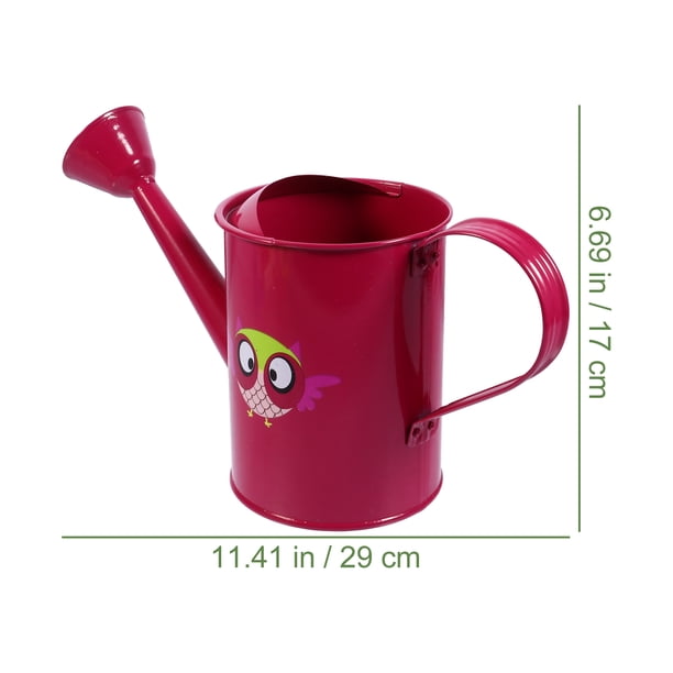 Lot De 5 Outils De Jardin Et Plage Pour Enfants – Pelles En Bois Et Métal – Rouge, Rose, Jaune, Bleu, Vert