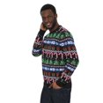 thumbnail image 4 of Chandail avec lumières de Noël George pour hommes, 4 of 6