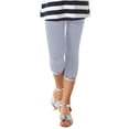 thumbnail image 1 of XASZHN Girls' Autumn/Spring Fashion Lace Trimmed Stretchy Color Leggings Grey 160, 1 of 1