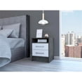thumbnail image 3 of TUHOME Eter Nightstand Engineered Wood Nightstands in  Multi-color, 3 of 7