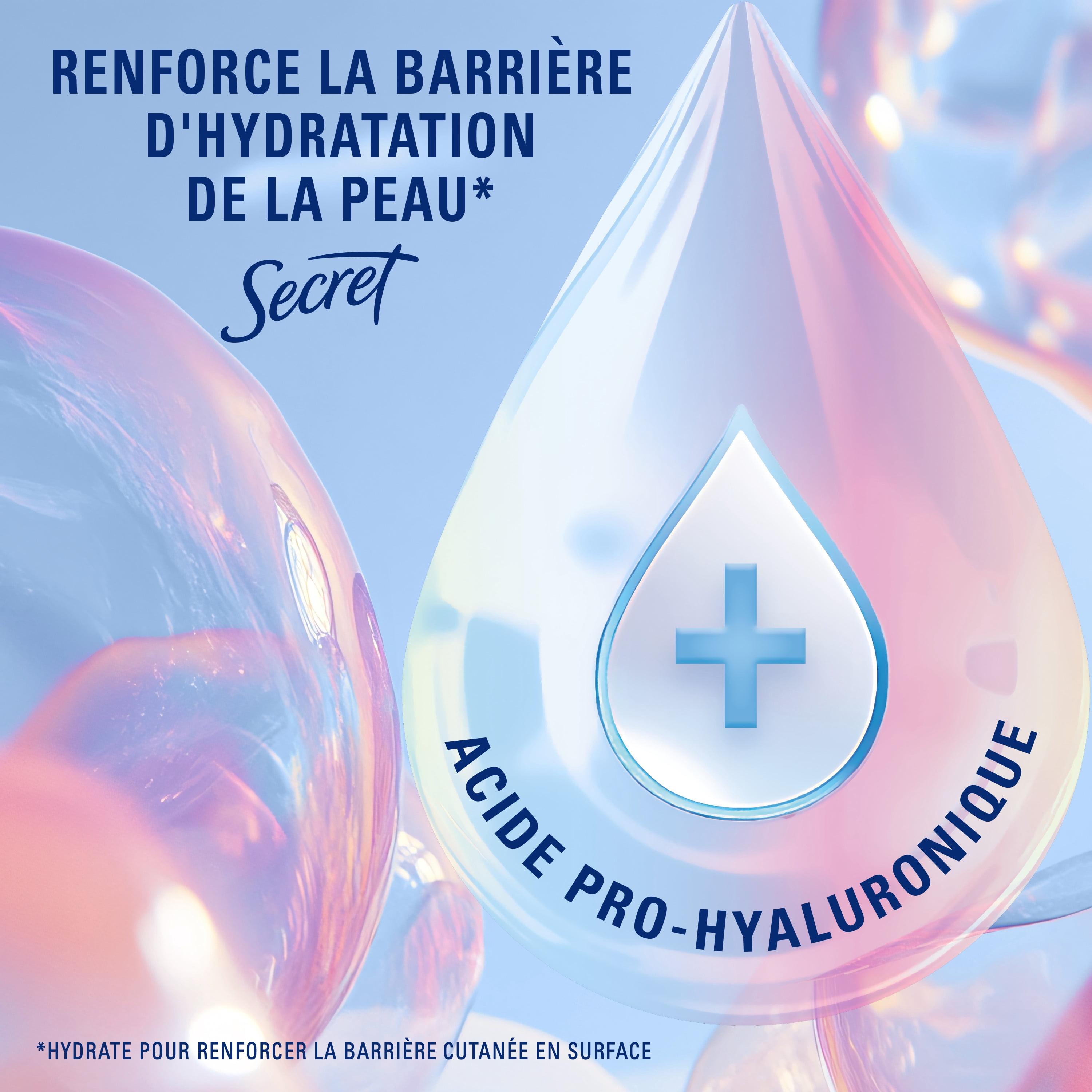 Antisudorifique et Désodorisant Invisible enBâton Secret Thérapeutique Pour Femmes, Réaction Au Stress, 45 g