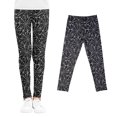 thumbnail image 2 of Diconna Girls Halloween Leggings Color Block Spider Web Print Sports Trousers, 2 of 7