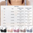 thumbnail image 3 of Kyusrd Plus Size Supportive Bra For Women'S Full Coverage Bra Adjustable Shoulder Straps Bra Soild Color Everyday Bra, 3 of 8