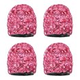 thumbnail image 1 of 4 Pcs Embouts de Valve de Voiture en Strass Couvercles de Valve de Pneu Universels, 1 of 8