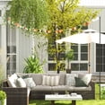 thumbnail image 2 of Outsunny String Light Poles, 10' Steel Light Poles for Outside, 2 Pack, 2 of 10