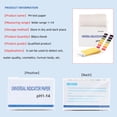 thumbnail image 5 of 20 Pcs Bande de Papier de Test PH 1-14 Indicateur de Test de Litmus pour Labo d'Urine, 5 of 5