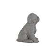 thumbnail image 5 of Décor de Jardin Statue d'Animal Chien Assis Recourbé Gardien Tranquille Statue Commémorative pour Animal de Compagnie, 5 of 5